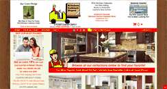 Desktop Screenshot of kitchencabinetdepot.com